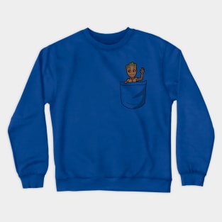 Shirt Pocket Groot Crewneck Sweatshirt